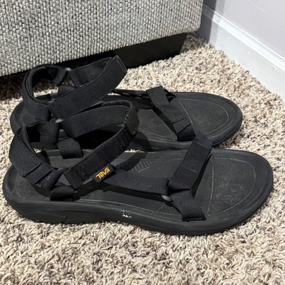 Teva Terra Fi 5 Universal Mens Sandals Black Hiking Sport Water Shoes 1019234 14